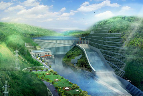 肃南老挝南塔河1号水电站项目